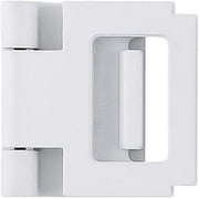 The Door Guardian - Door Lock for in-Swinging Doors, Home Security Latch Device, Childproof, Easy to Install White