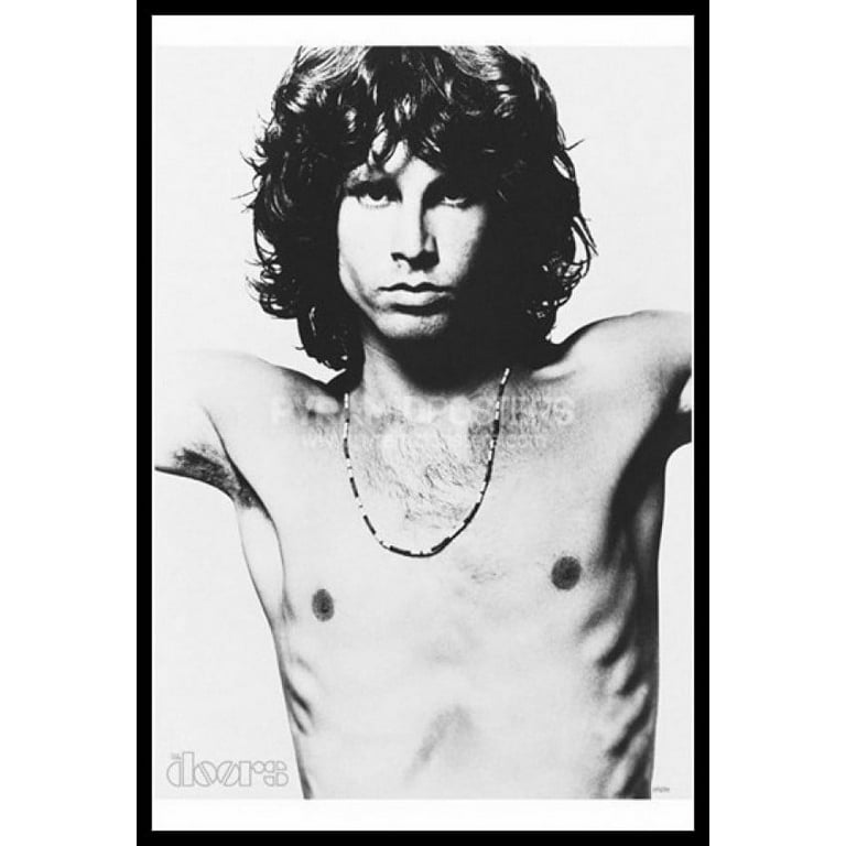 Poster noir et blanc de Jim Morrison - acheter Poster noir et blanc de Jim  Morrison (3264) 