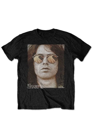 Official The Doors "Aviators" Logo T-Shirt - Unisex Cotton Tee In White