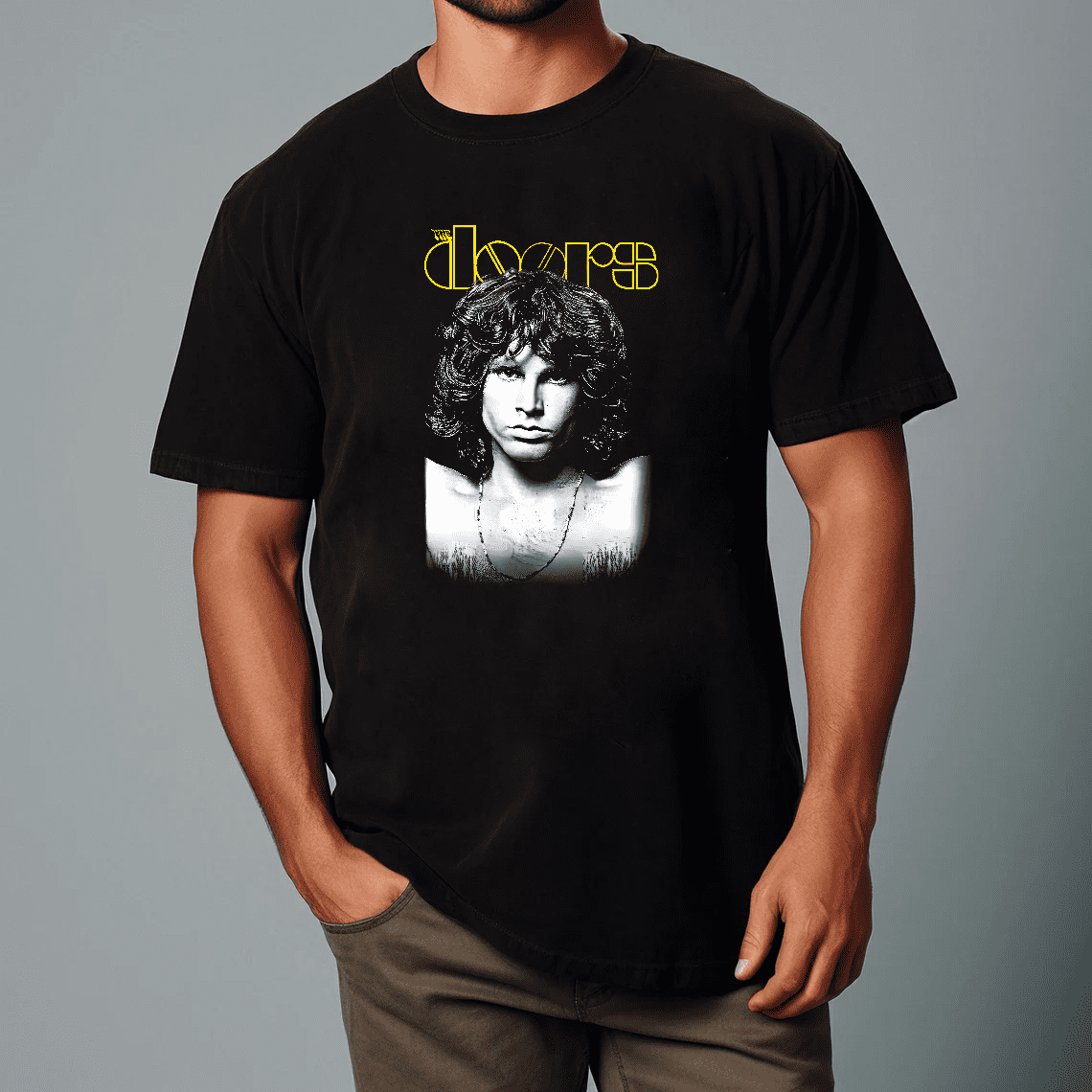 The Doors Jim Morrison Rock Tour Vintage Psychedelic Music Legend