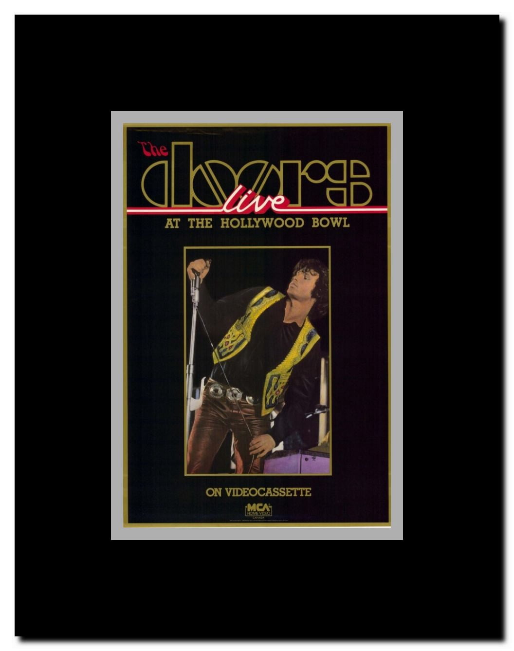 The Doors: Live at The Hollywood Bowl Framed Movie Poster