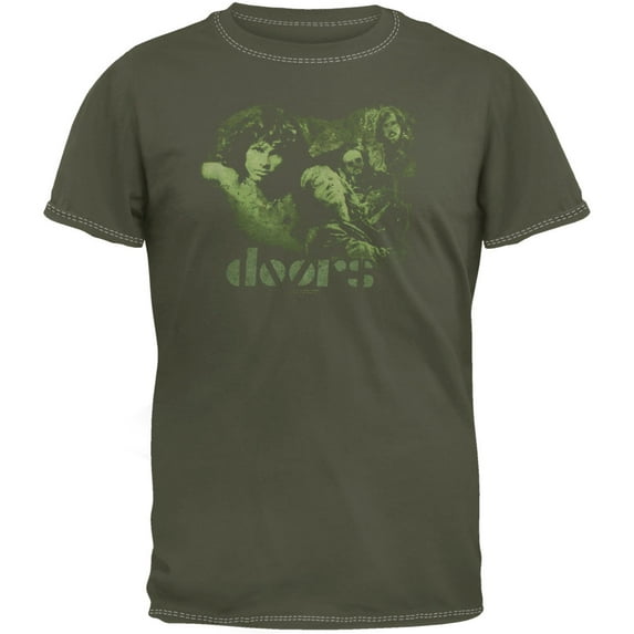 The Doors Men's No One Here Overdye Short Sleeve T Shirt