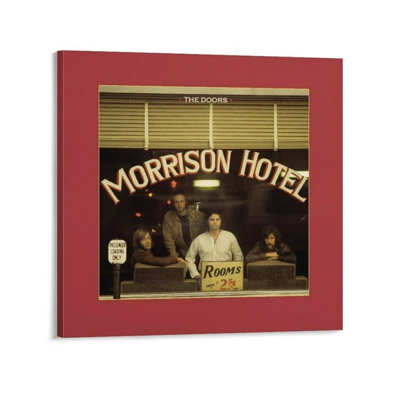 The Doors Morrison Hotel Canvas Poster Bedroom Decoration Landscape Office Valentine's Birthday Gift