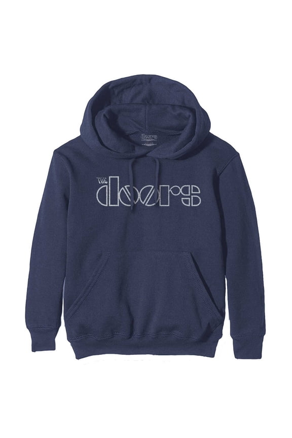 The Doors Unisex Pullover Hoodie Sweatshirt Logo (Small)