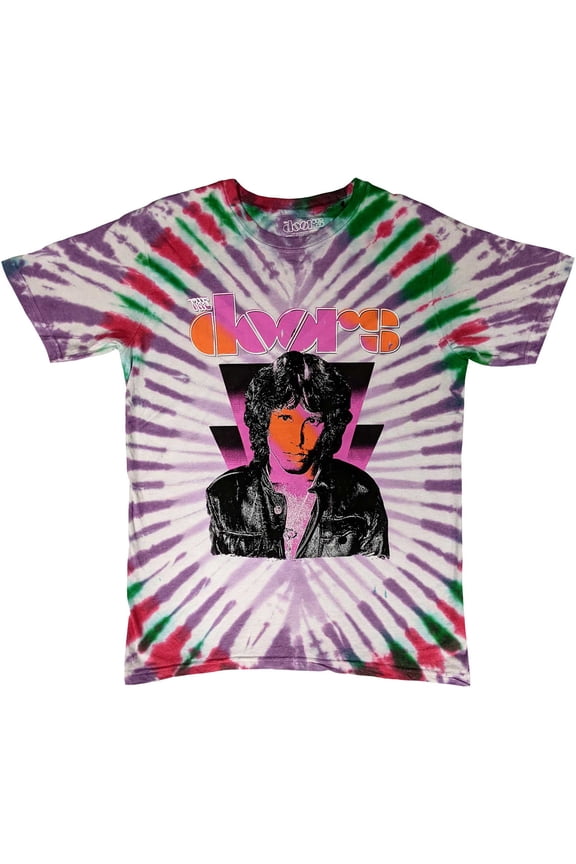 The Doors Unisex T-Shirt Jim Beams (Wash Collection) (Large)