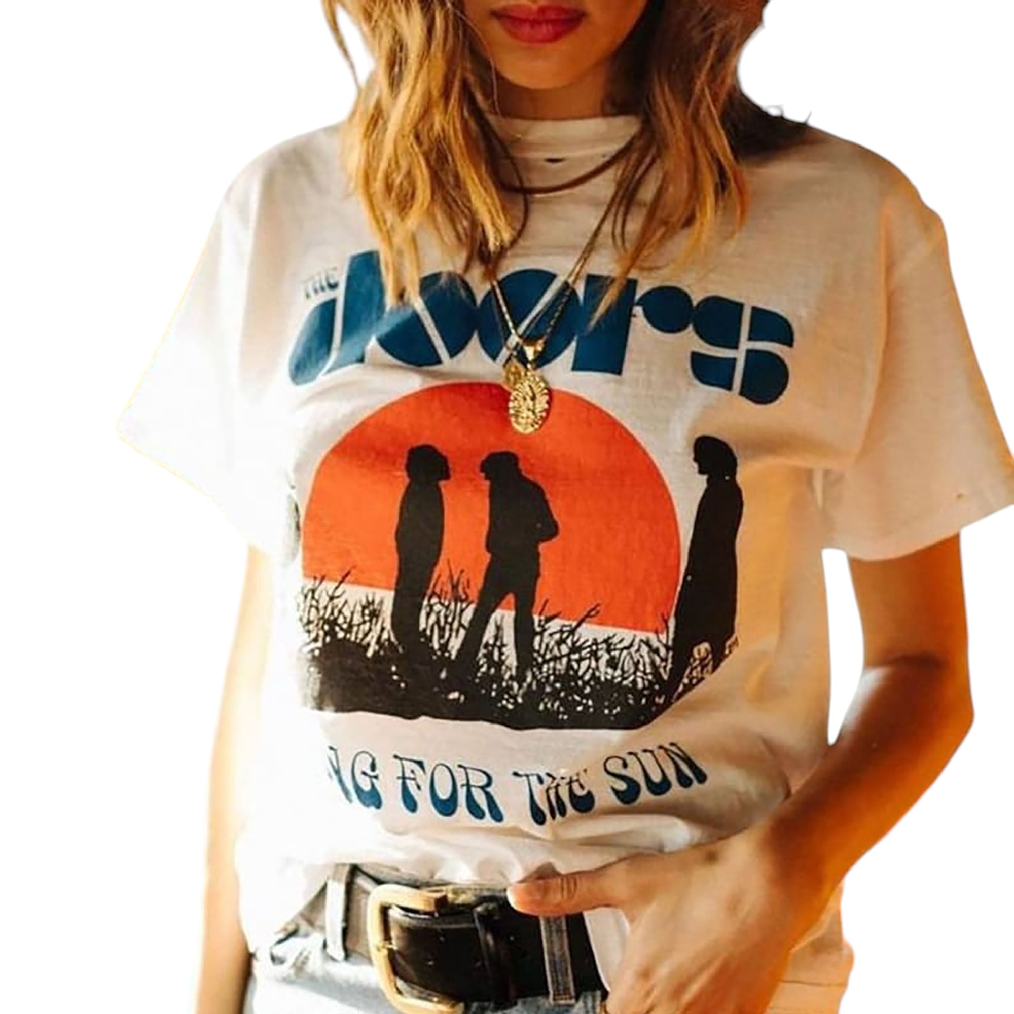 The Doors Waiting For The Sun Vintage Band Unisex Classic 2D