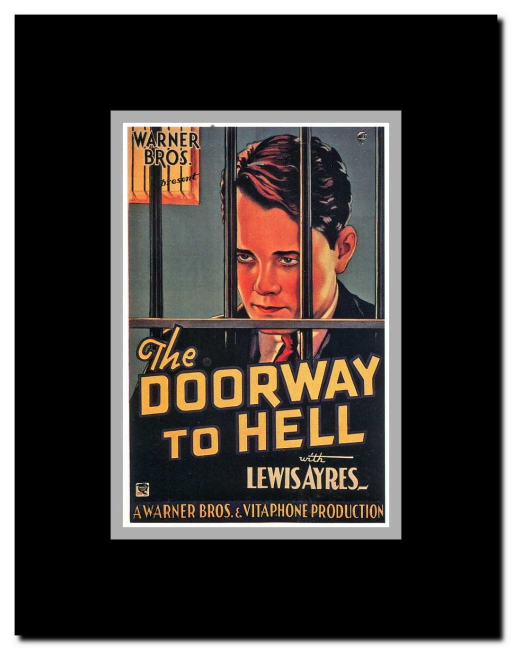 The Doorway to Hell Framed Movie Poster