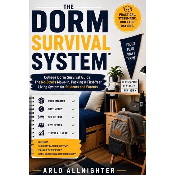 The Dorm Survival System (Tm): The No-Stress Move-In, Packing & First-Year Living System for Students and Parents, (Paperback)