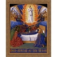 thumbnail image 1 of The Dormition of the Virgin 28x36 Large Gold Ornate Wood Framed Canvas Art by Jean Fouquet, 1 of 2