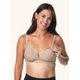 thumbnail image 1 of Leading Lady, The Dorothy, Wireless Nursing Bra, Smooth Cups, Tshirt Bra, Fold Down Cups, Full Inner Sling, Microfiber (Women's), 1 of 4