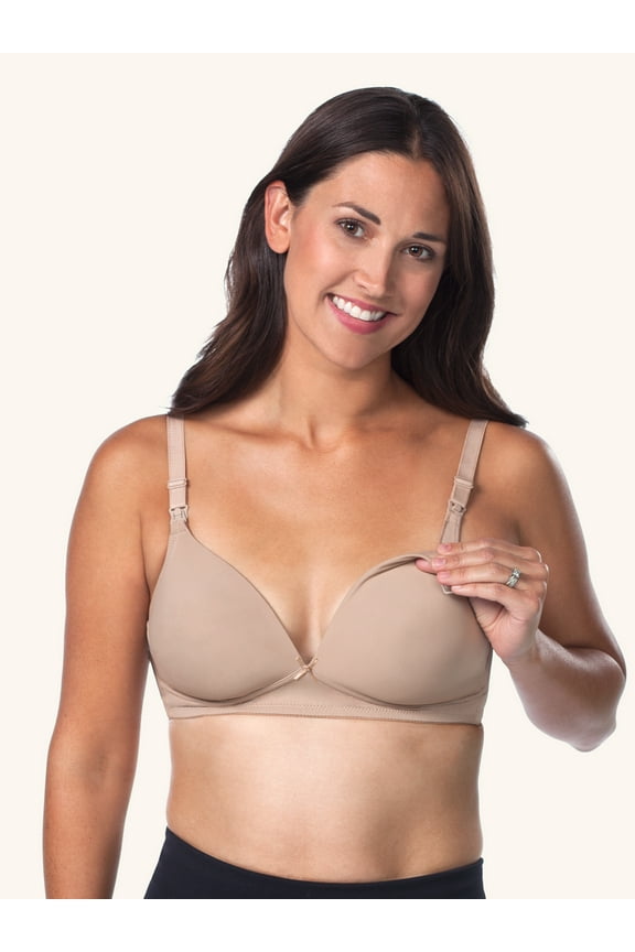 , The Dorothy, Wireless Nursing Bra, Smooth Cups, Tshirt Bra, Fold Down Cups, Full Inner Sling, Microfiber (Women's)