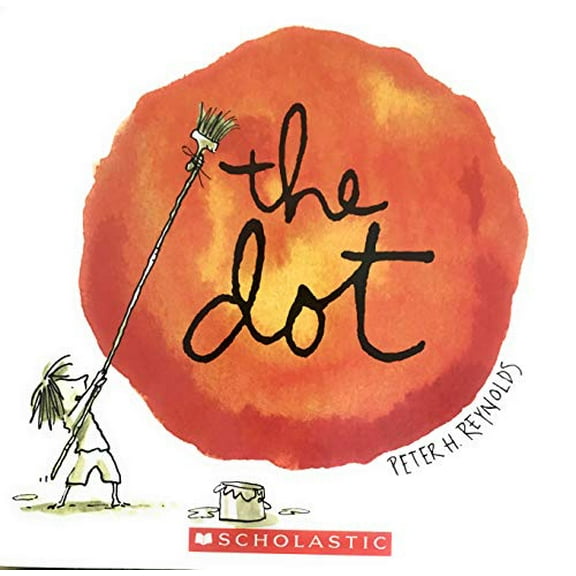 Pre-Owned The Dot, by Peter H. Reynolds, (Paperback), Children's Books, English