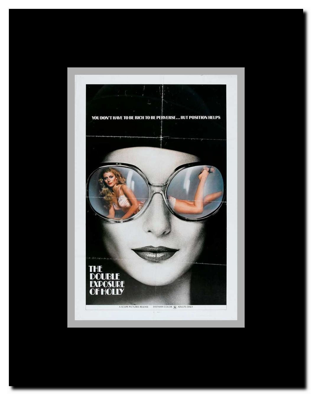 The Double Exposure of Holly Framed Movie Poster