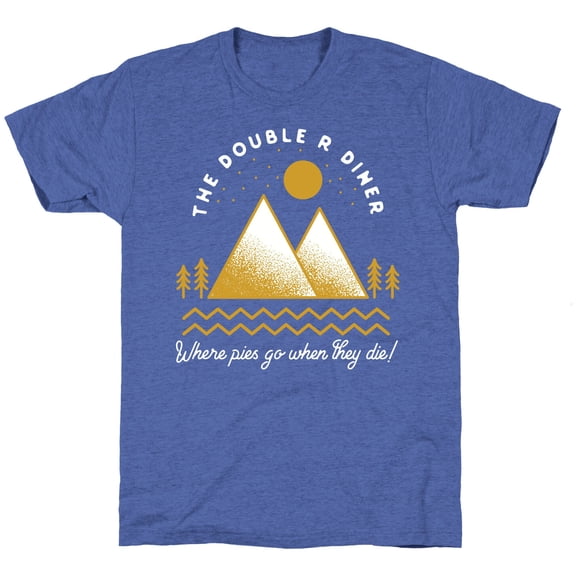 The Double R Diner Gold Unisex Triblend Tee Tee Shirt Sweatshirt Hoodie