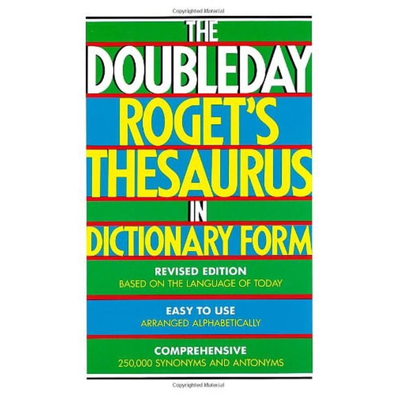 Pre-Owned The Doubleday Roget's Thesaurus in Dictionary Form (Hardcover) 0385239971 9780385239974