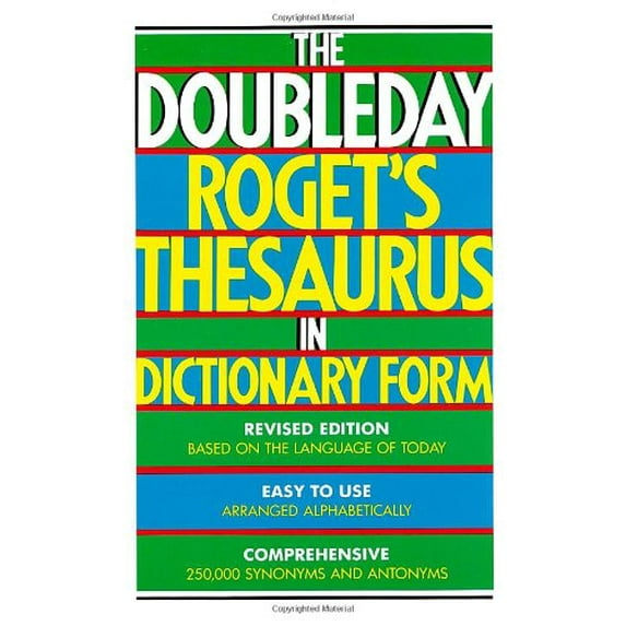 Pre-Owned The Doubleday Roget's Thesaurus in Dictionary Form (Hardcover) 0385239971 9780385239974