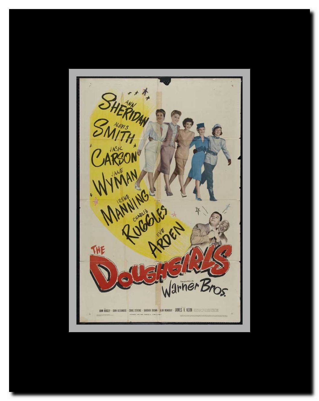 The Doughgirls Framed Movie Poster