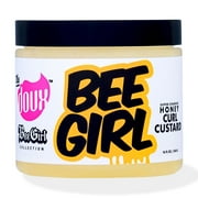 The Doux Bee Girl Honey Curl Custard Cream 16 oz, Moisturizing, Female