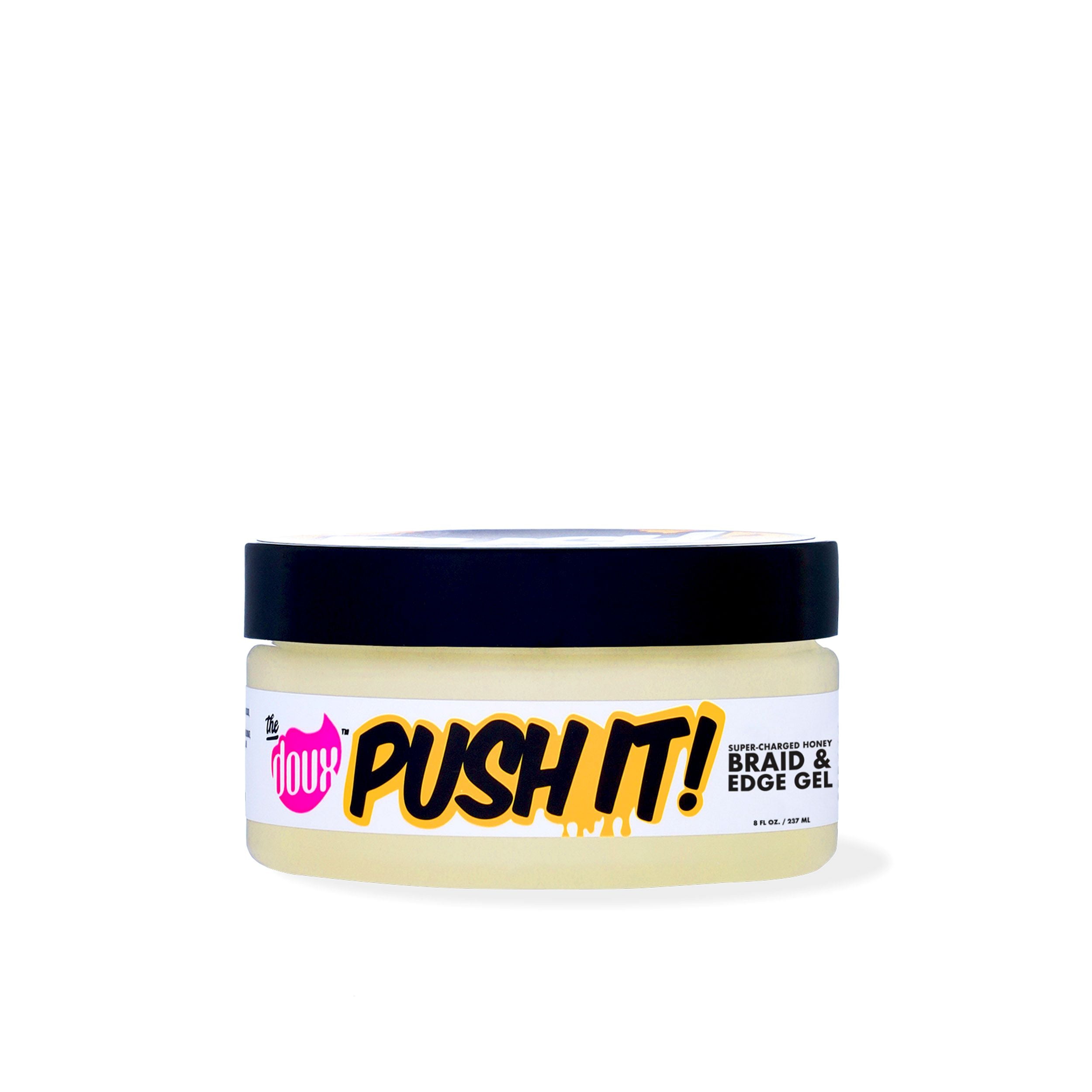 THE DOUX Bee Girl Push It! Honey Braid & Edge Gel (8oz) THE DOUX Bee Girl Push It! Honey Braid & Edge Gel (8oz)