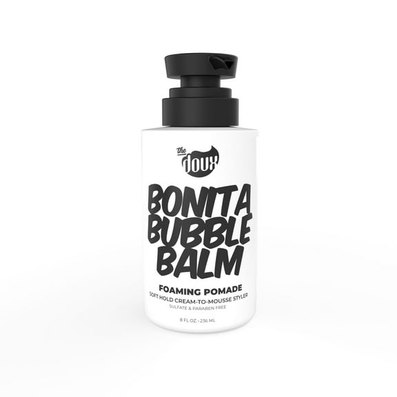 The Doux Bonita Bubble Balm Foaming Pomade 8oz., Unisex for All Hair Types