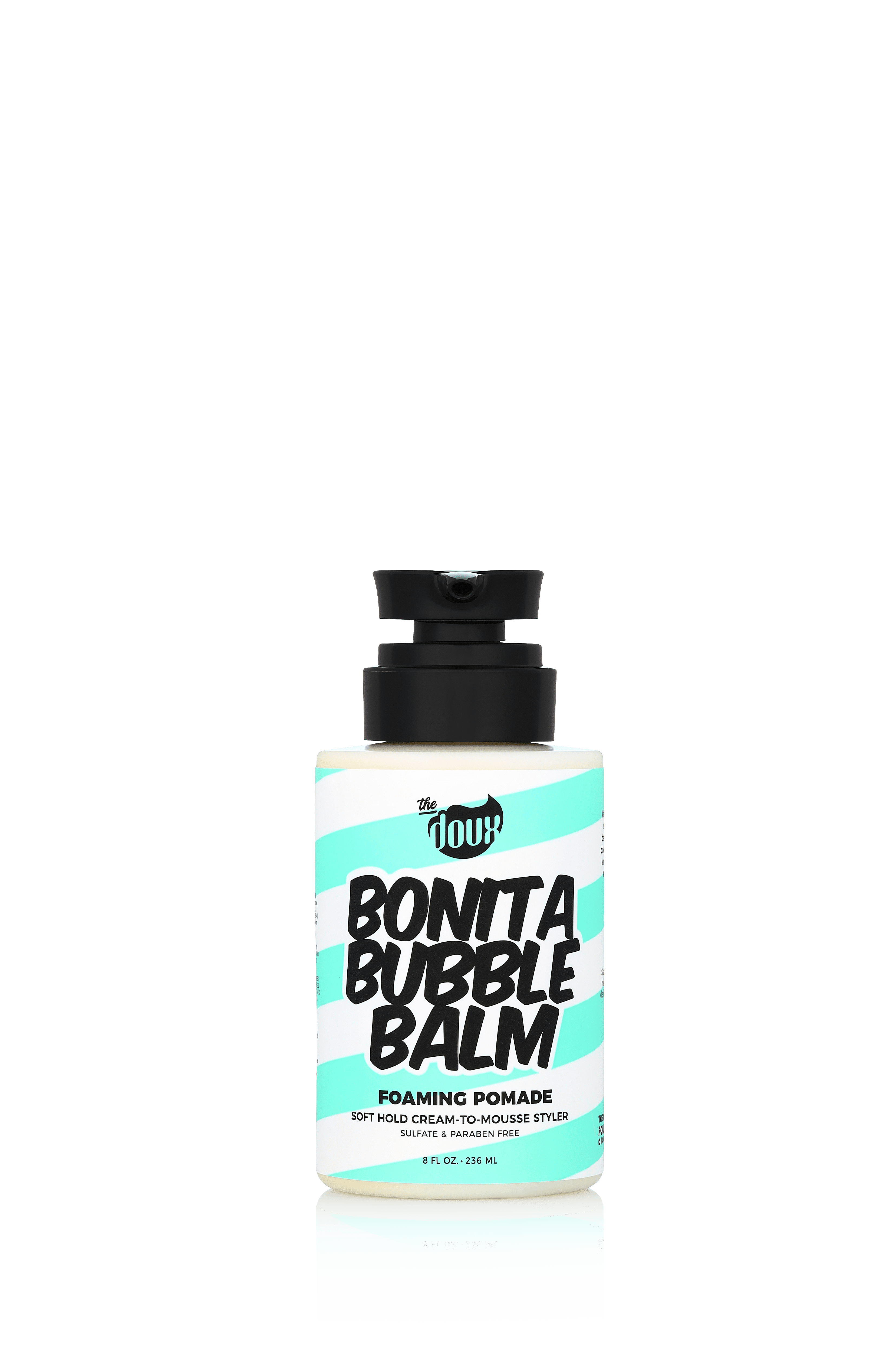 The Doux Bonita Bubble Balm Foaming Pomade 8oz., Unisex for All Hair Types