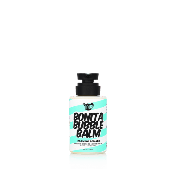 The Doux Bonita Bubble Balm Foaming Pomade 8oz., Unisex for All Hair Types