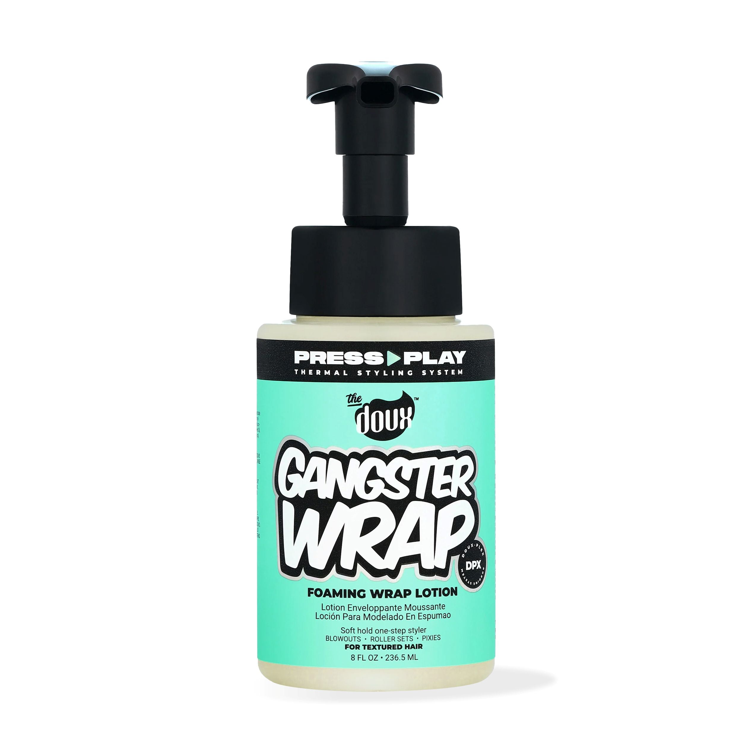 The Doux Gangster Wrap Foam Lotion 8 oz., Moisturizing, All Hair Types