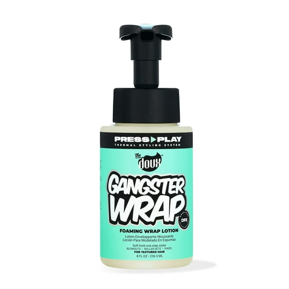 The Doux Gangster Wrap Foam Lotion 8 oz., Moisturizing, All Hair Types
