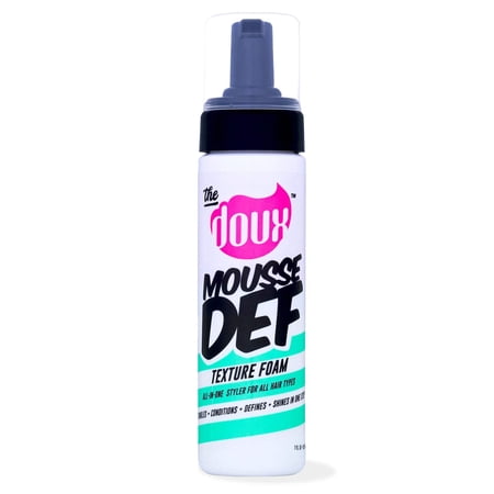 The Doux MOUSSE DEF Texture Foam, Multi-Use Styling Mousse, 7 oz