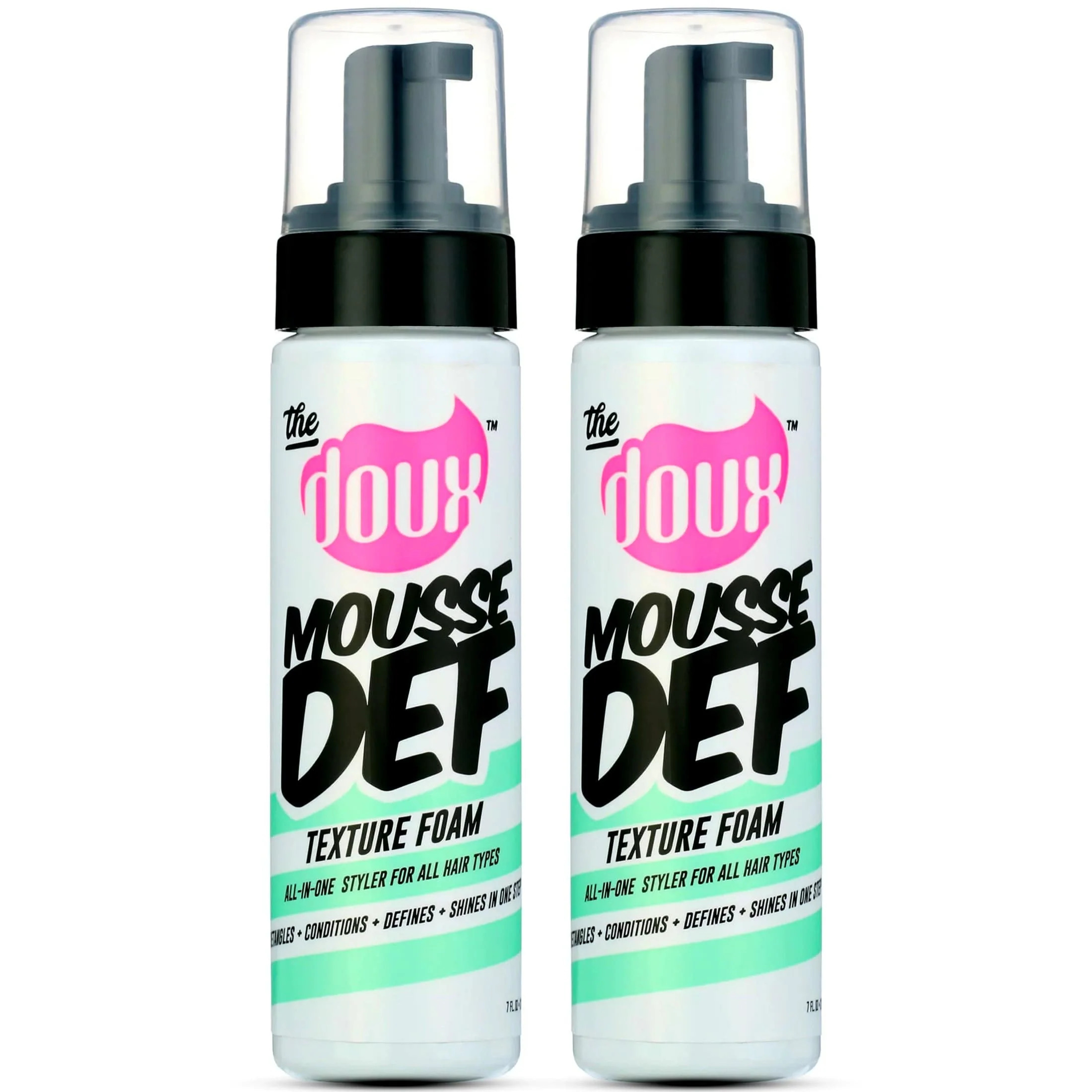 The Doux Mousse Def Texture Foam (2Pack) 7 oz Each MultiUse Mousse