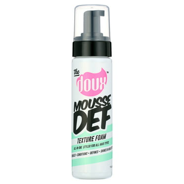 The Doux Mousse Def Texture Foam 7oz., Curly Hair, Conditioning