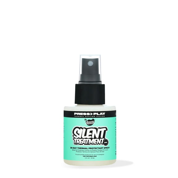 The Doux Silent Treatment 30 Day Thermal Heat Protectant Anti Humidity Treatment 2 oz, Spray Bottle