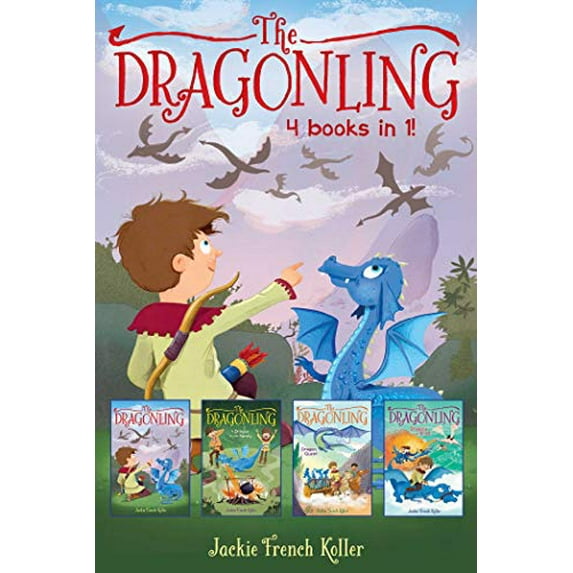 Pre-Owned The Dragonling 4 Books in 1!: The Dragonling; A Dragon in the Family; Dragon Quest; Dragons of Krad (Hardcover) 1534453954 9781534453951
