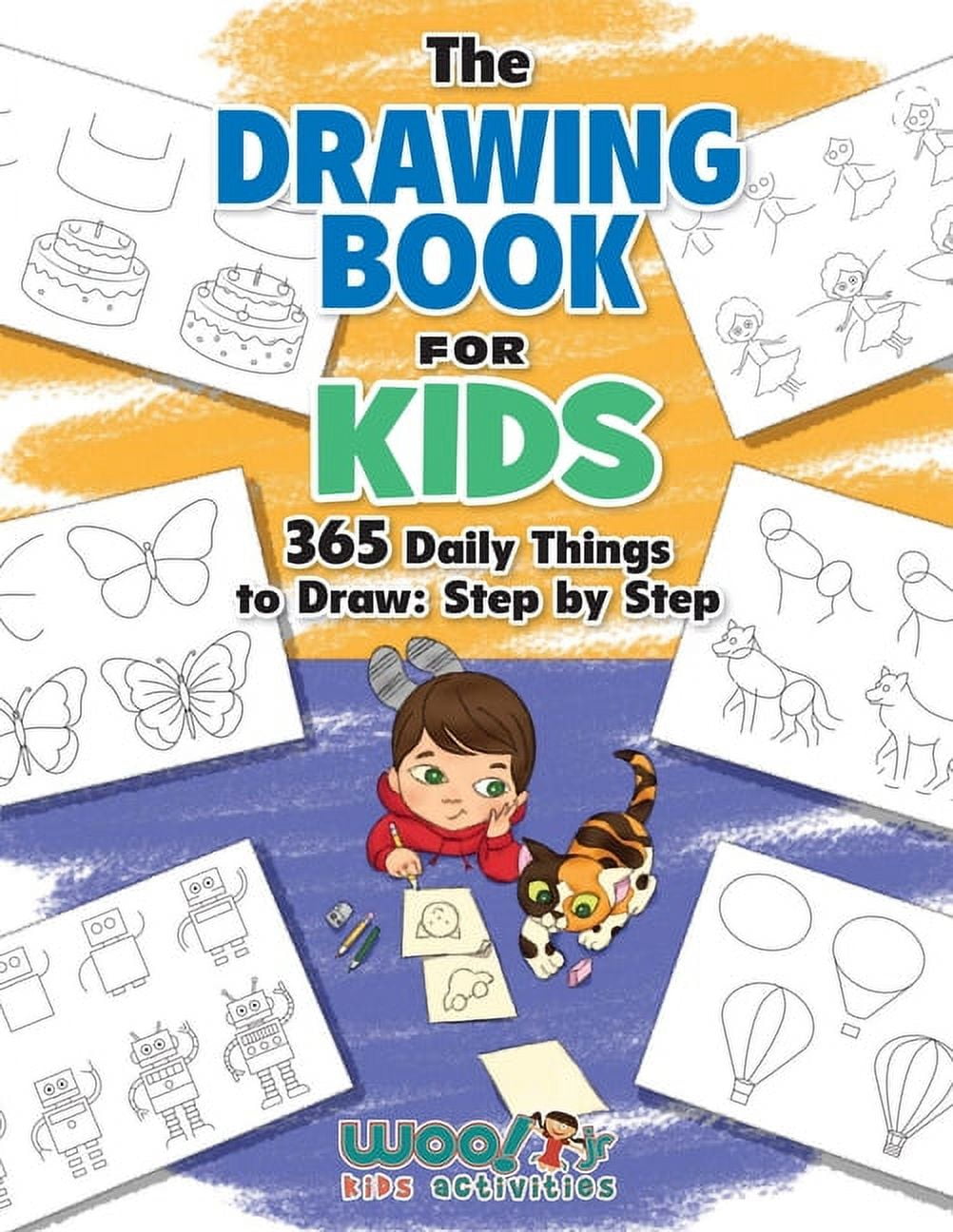Writing And Drawing Book For Kids: Draw And Write Notebook  Creative Kids  Learning Activity Books: America, Comic Book Template: 9798513862215:  : Books