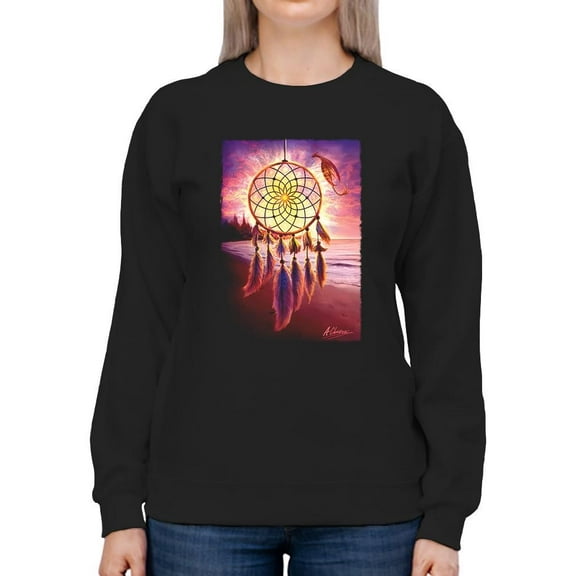 The Dream Catcher Sweatshirt Women -Anthony Chirstou Designs, Female 4X-Large