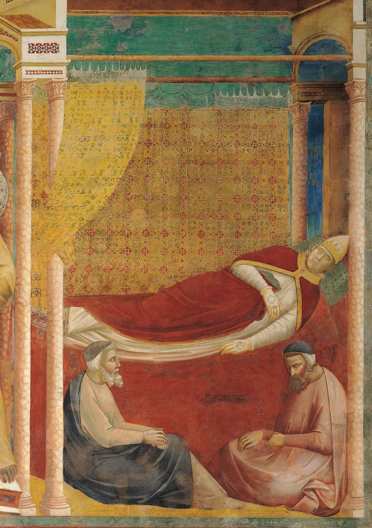The Dream Of Innocent Iii Canvas Art - (18 x 24)