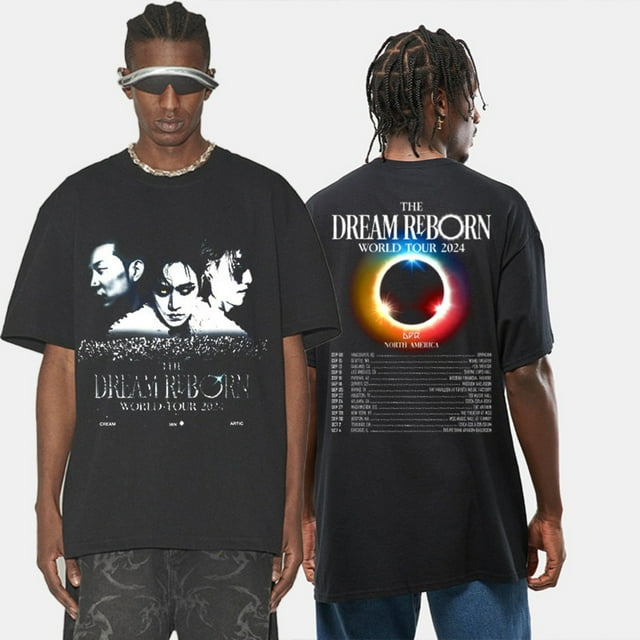 The Dream Reborn World Tour 2024 Asian Concert DPR 2 Sided Tshirt