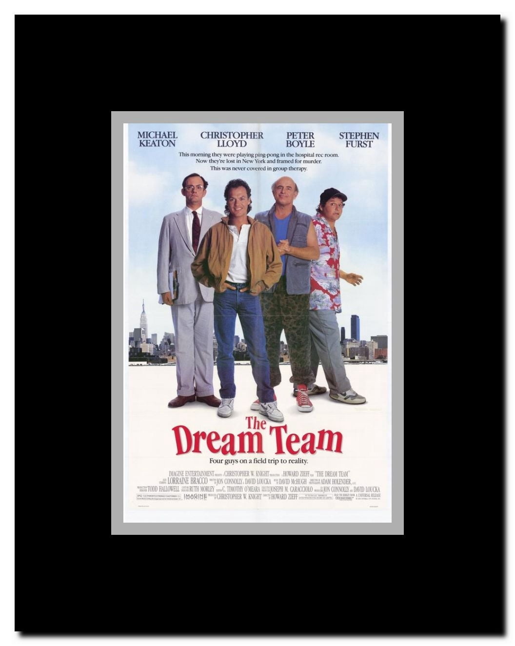 The Dream Team Framed Movie Poster