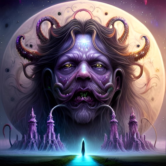 The Dreaming Divinity - Canvas Wall Art