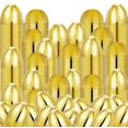 thumbnail image 1 of The Dreidel Company Golden Easter Eggs Metallic Gold, Goodie Basket Prize, Eggs are Hinged, 2.38" Inch (240-Pack), 1 of 6