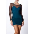thumbnail image 1 of The Drive Me Crazy Mesh Mini Dress, 1 of 4