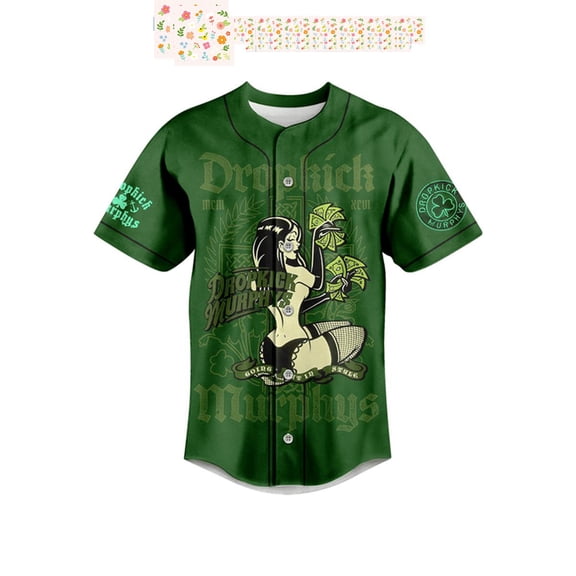 The Dropkick Murphys Do Or Die Going Out In Style Baseball Jersey