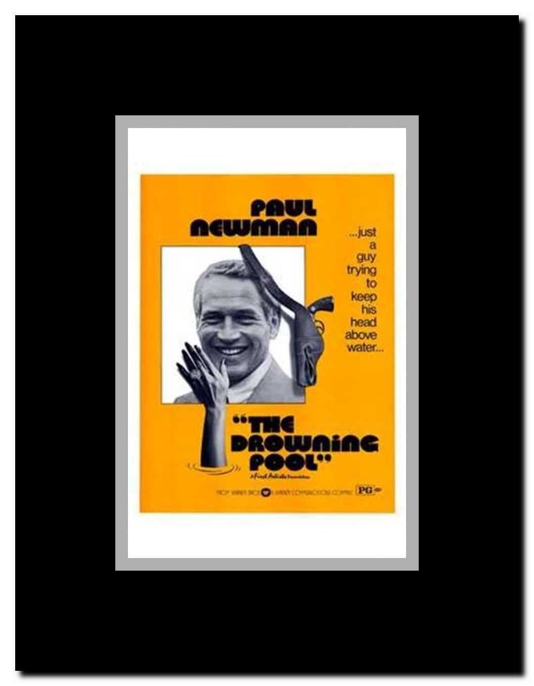 The Drowning Pool Framed Movie Poster