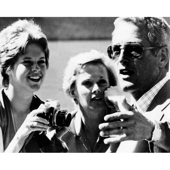 The Drowning Pool Melanie Griffith Tippi Hedren Paul Newman on set 24x30 poster