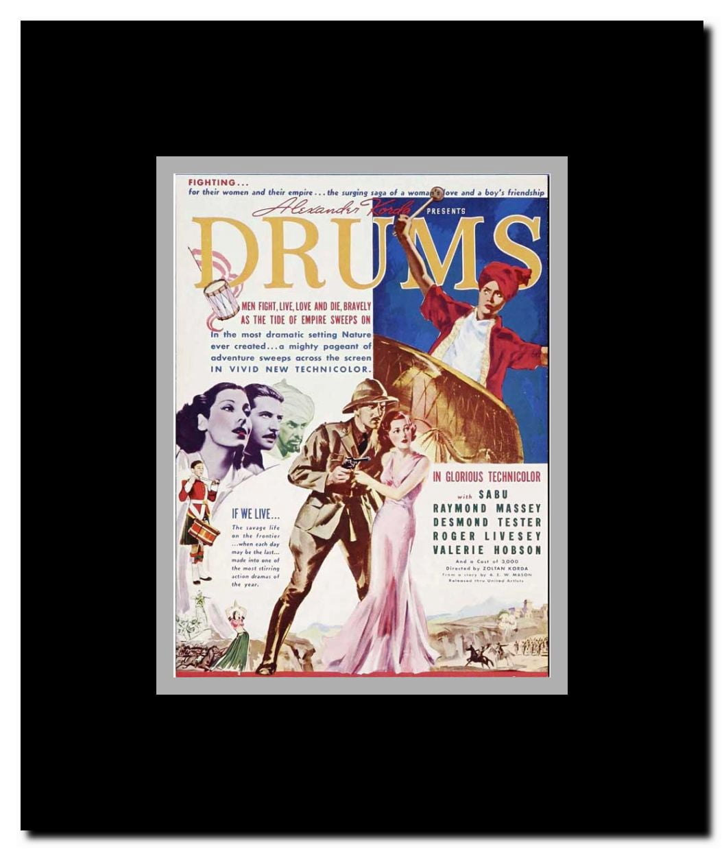 The Drum Framed Movie Poster