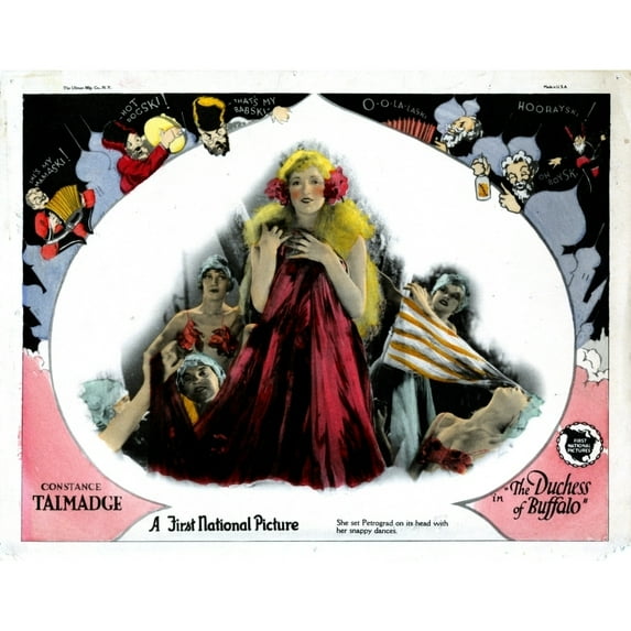 The Duchess Of Buffalo Constance Talmadge 1926 Movie Poster Masterprint (28 x 22)