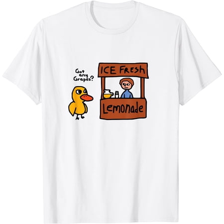 The Duck Song Got Any Grapes Funny Meme T-Shirt