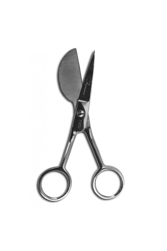 4.5" Left Handed Duckbill Applique Scissors