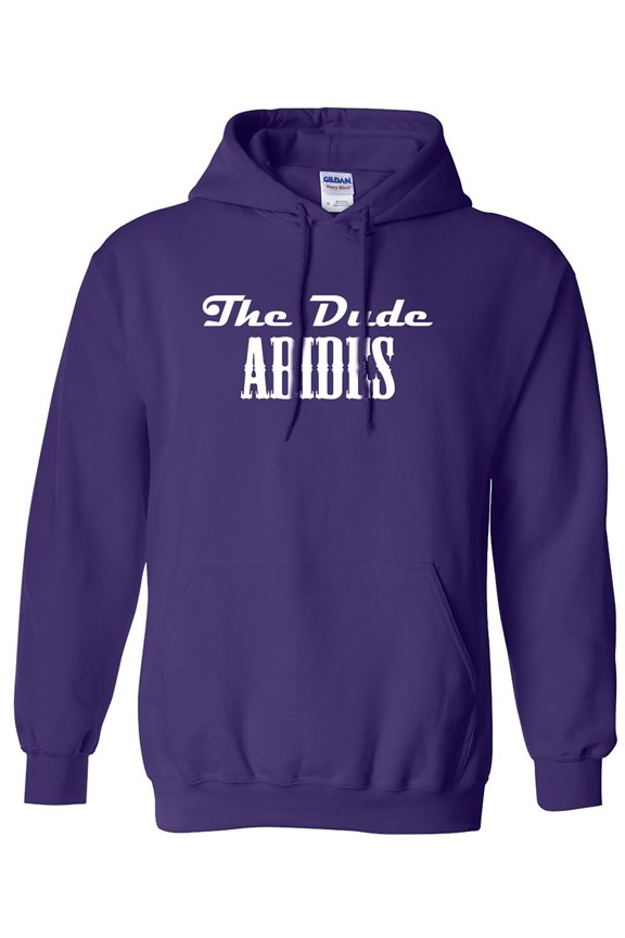 The Dude Abides Adult Hooded Sweatshirt