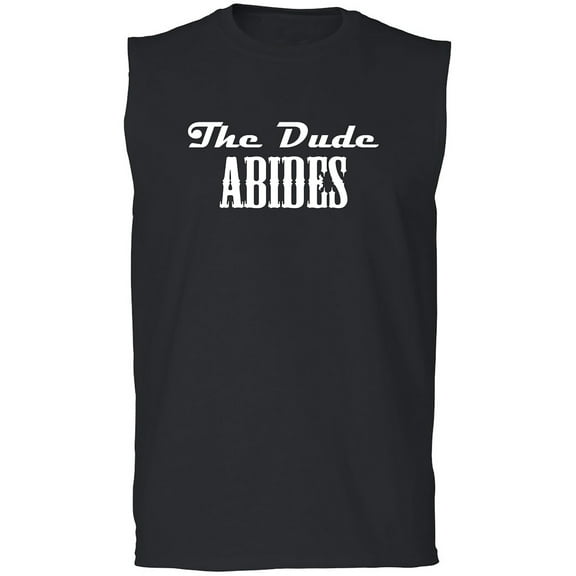 The Dude Abides Adult Sleeveless Tee